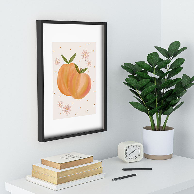 Menina Lisboa Spring Peaches Recessed Framing Rectangle