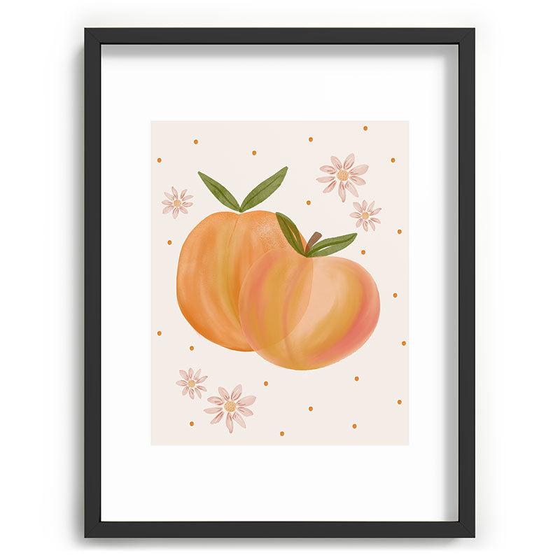 Menina Lisboa Spring Peaches Recessed Framing Rectangle