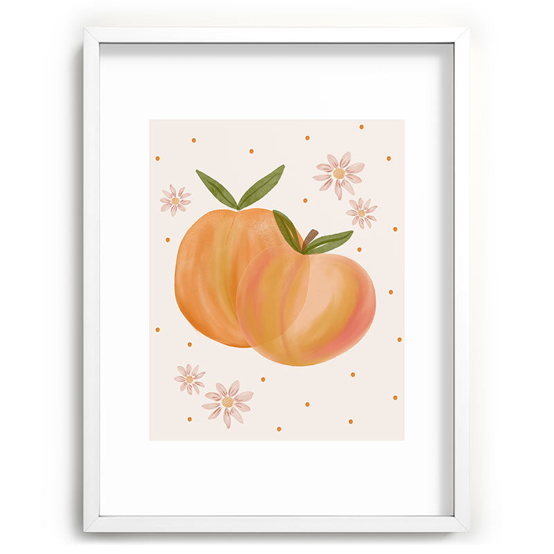 Menina Lisboa Spring Peaches Recessed Framing Rectangle