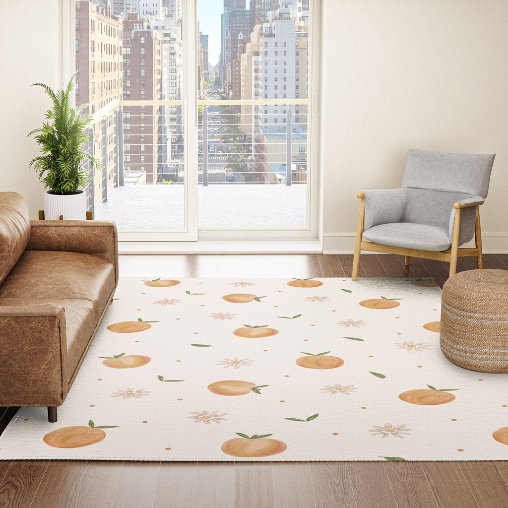 Menina Lisboa Spring Peaches Area Rug
