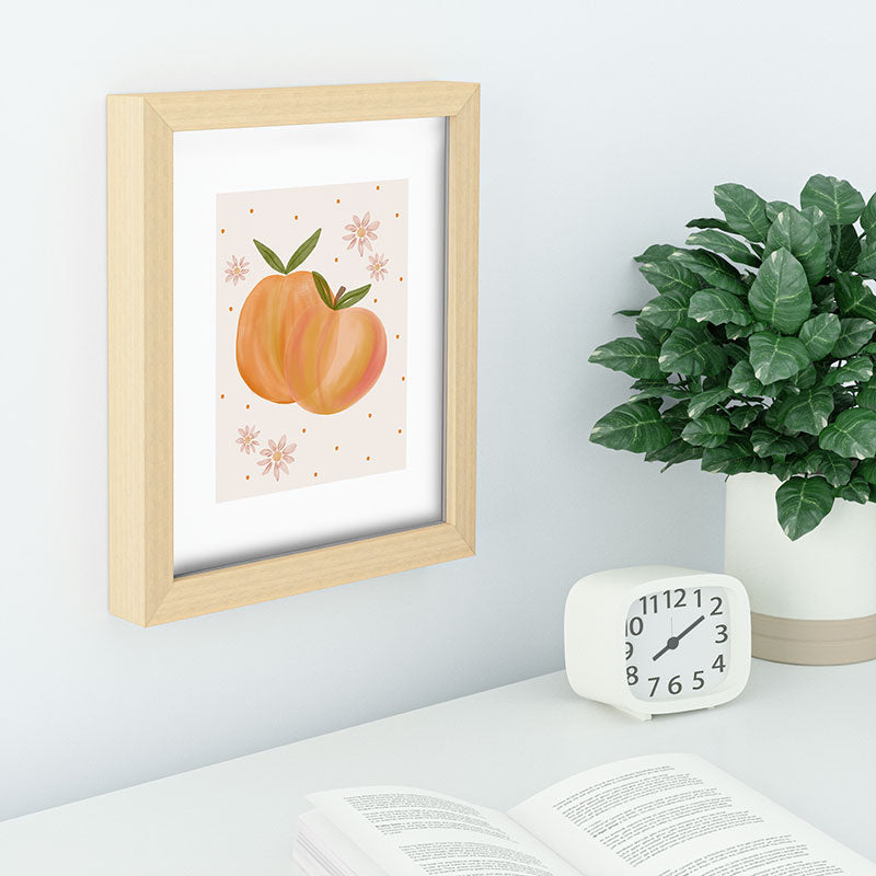 Menina Lisboa Spring Peaches Recessed Framing Rectangle