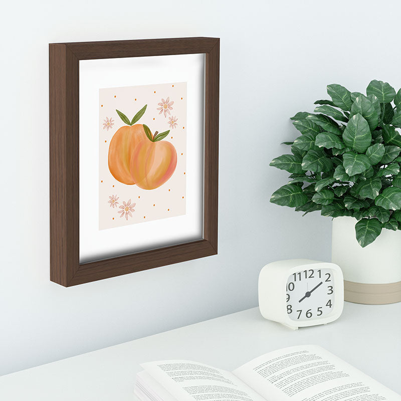 Menina Lisboa Spring Peaches Recessed Framing Rectangle