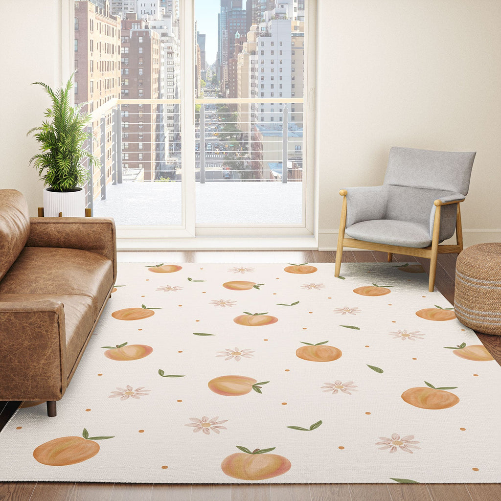 Menina Lisboa Spring Peaches Area Rug