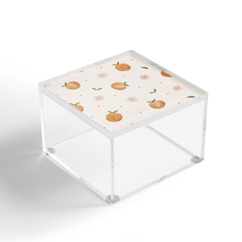 Menina Lisboa Spring Peaches Acrylic Box