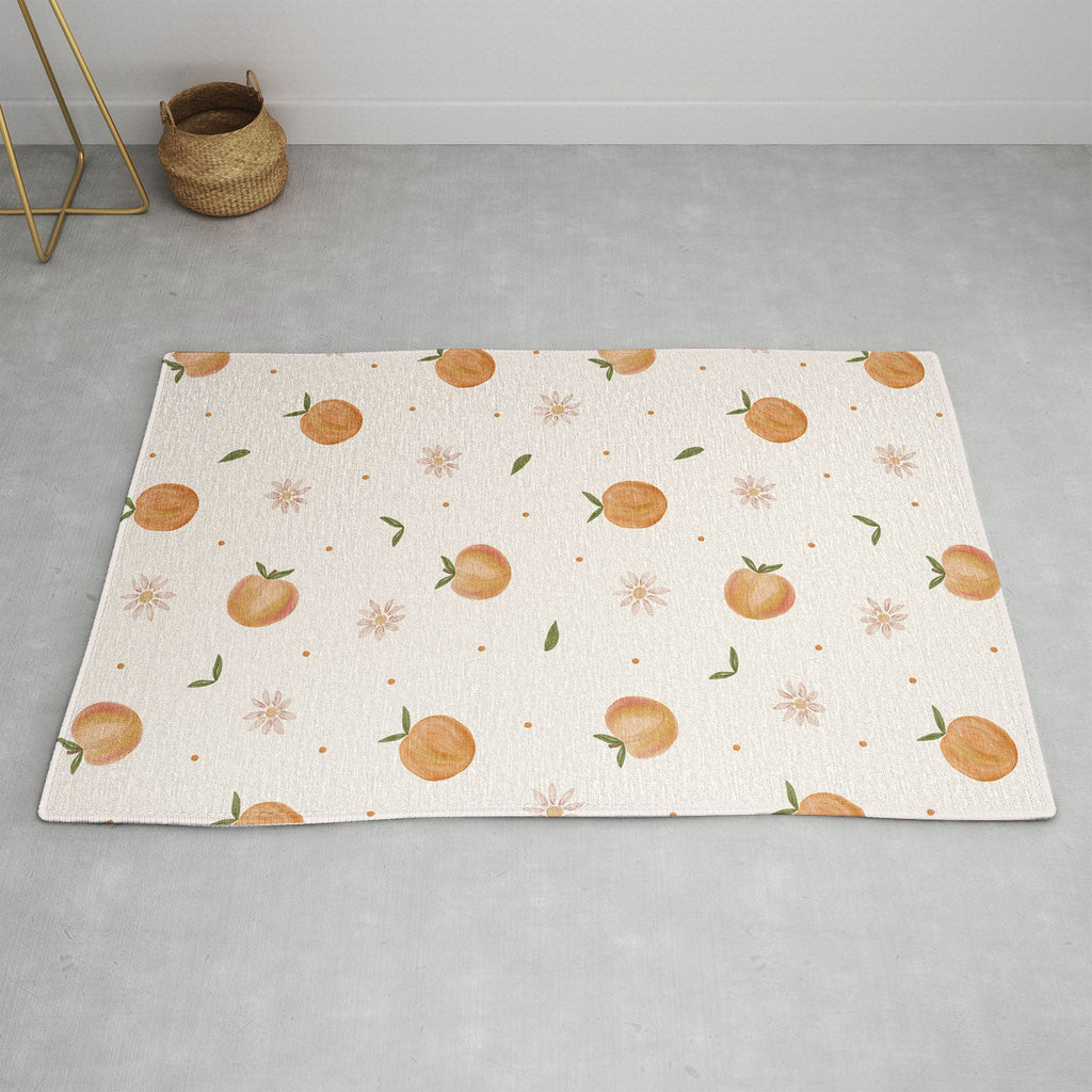 Menina Lisboa Spring Peaches Area Rug