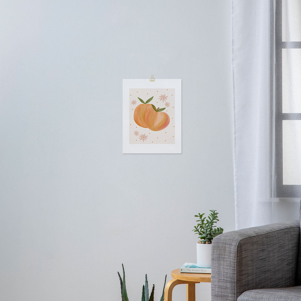 Menina Lisboa Spring Peaches Art Print