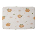 Menina Lisboa Spring Peaches Memory Foam Bath Mat