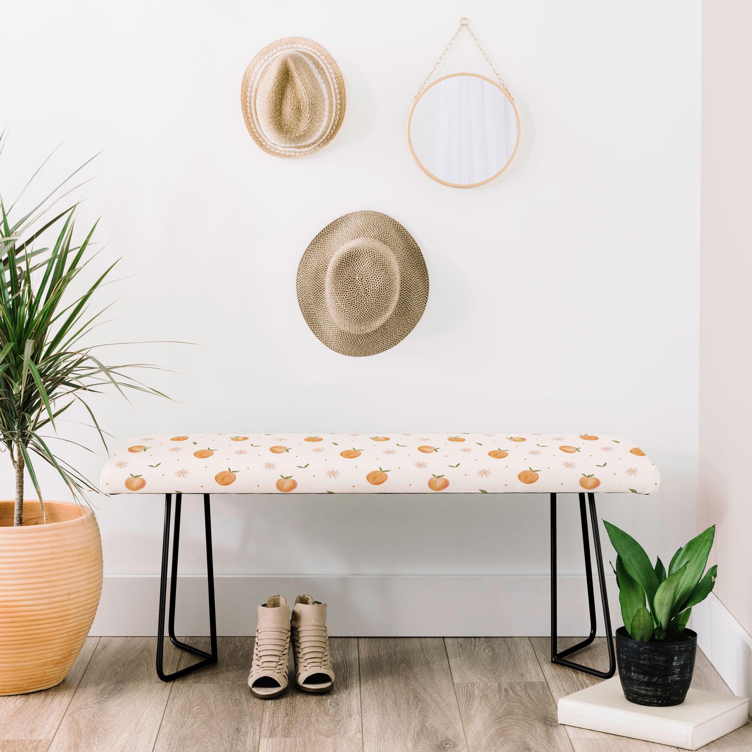 Menina Lisboa Spring Peaches Bench