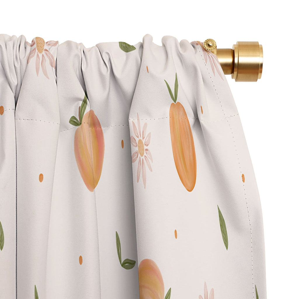 Menina Lisboa Spring Peaches Blackout Window Curtain