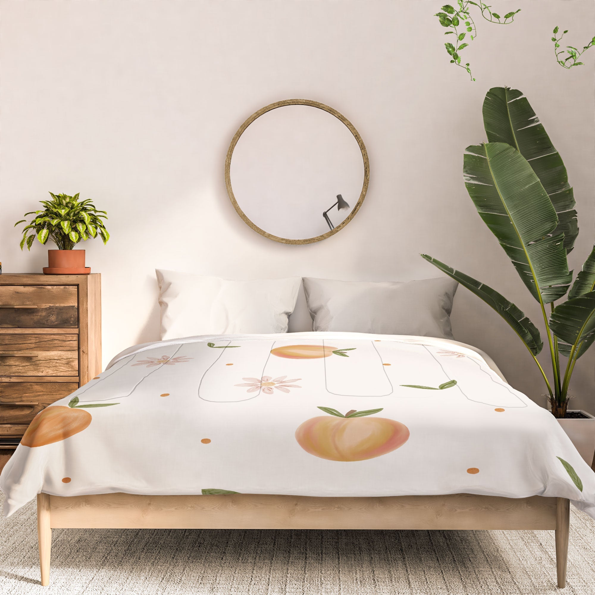 Menina Lisboa Spring Peaches Comforter