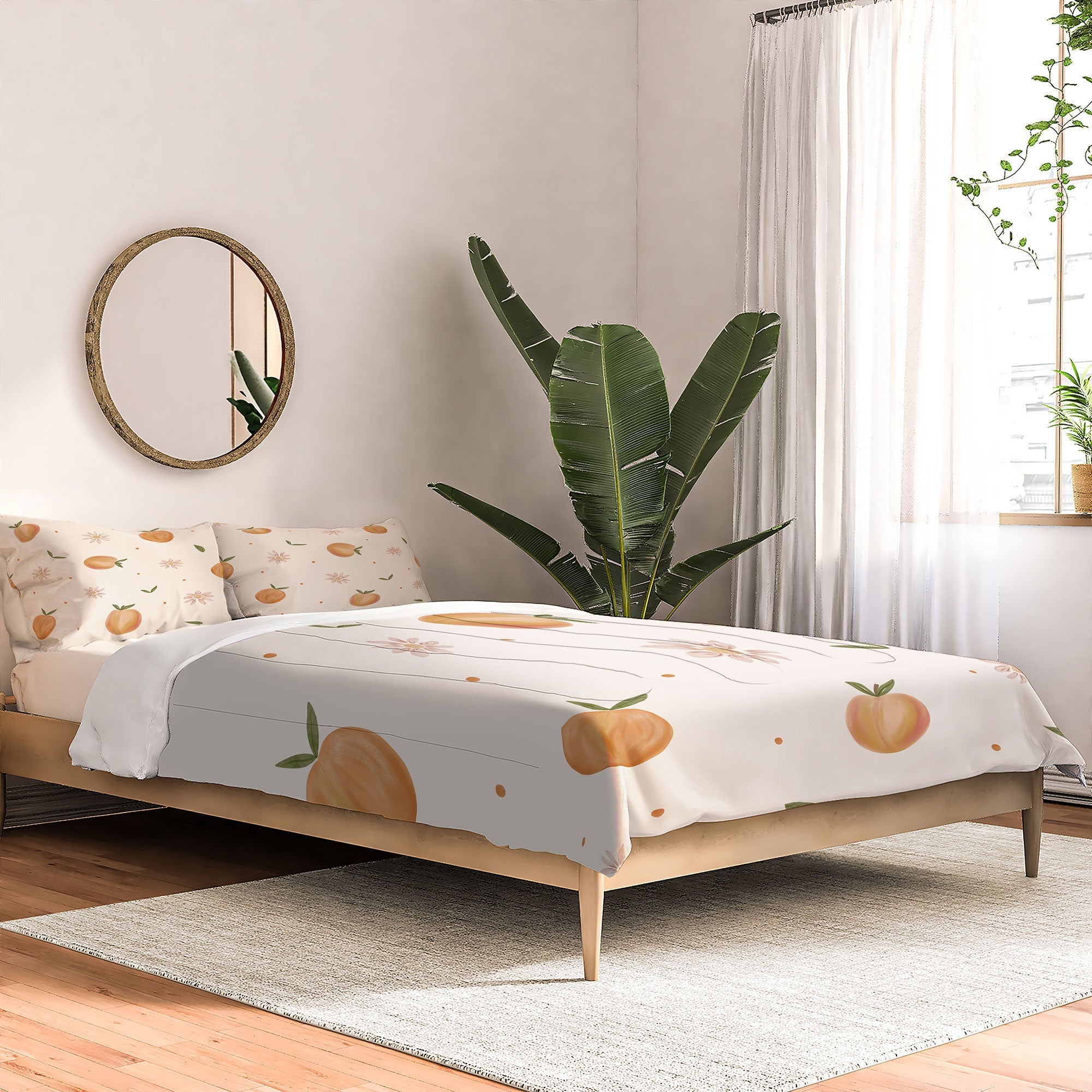 Menina Lisboa Spring Peaches Comforter