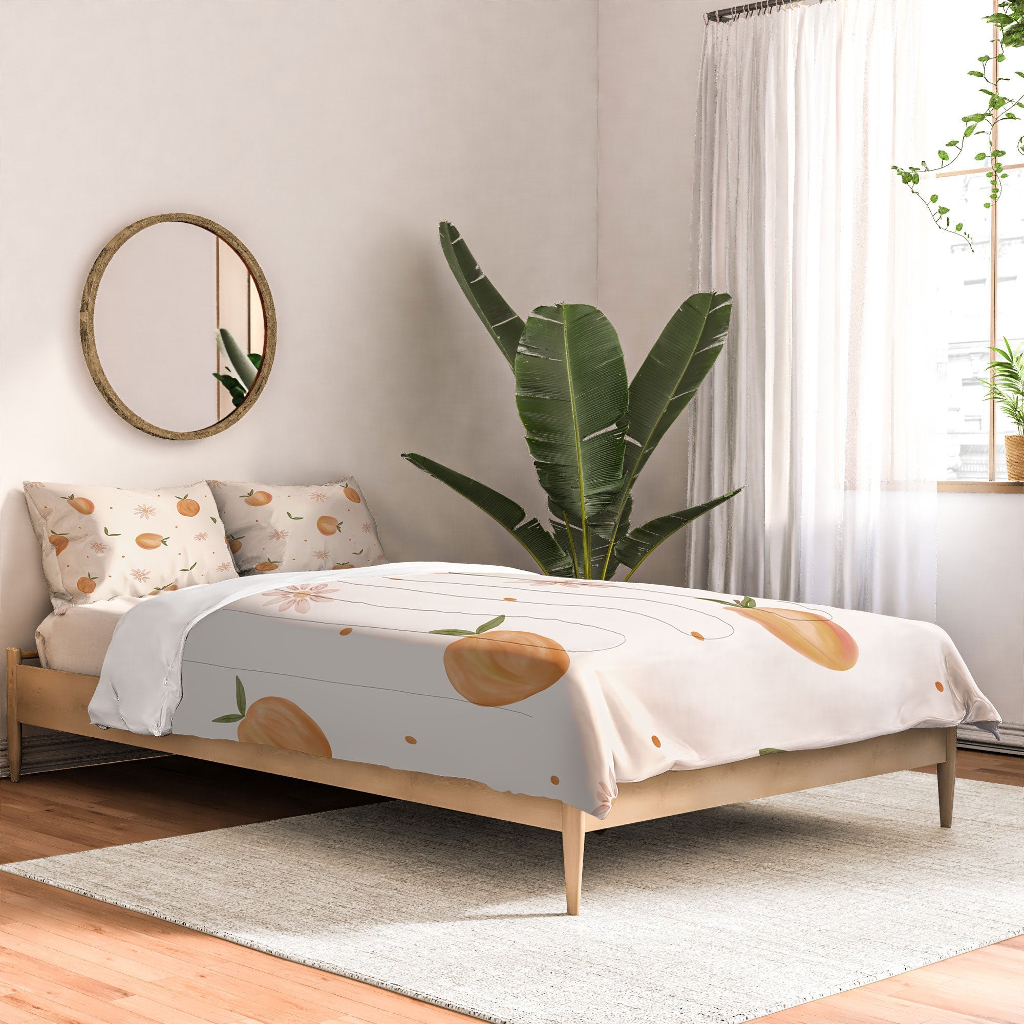 Menina Lisboa Spring Peaches Comforter