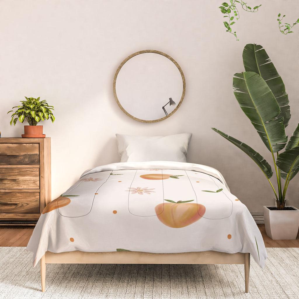 Menina Lisboa Spring Peaches Comforter