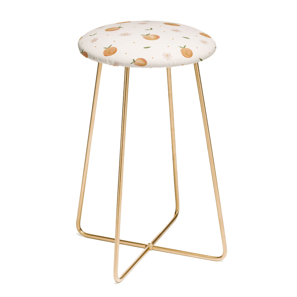 Menina Lisboa Spring Peaches Counter Stool