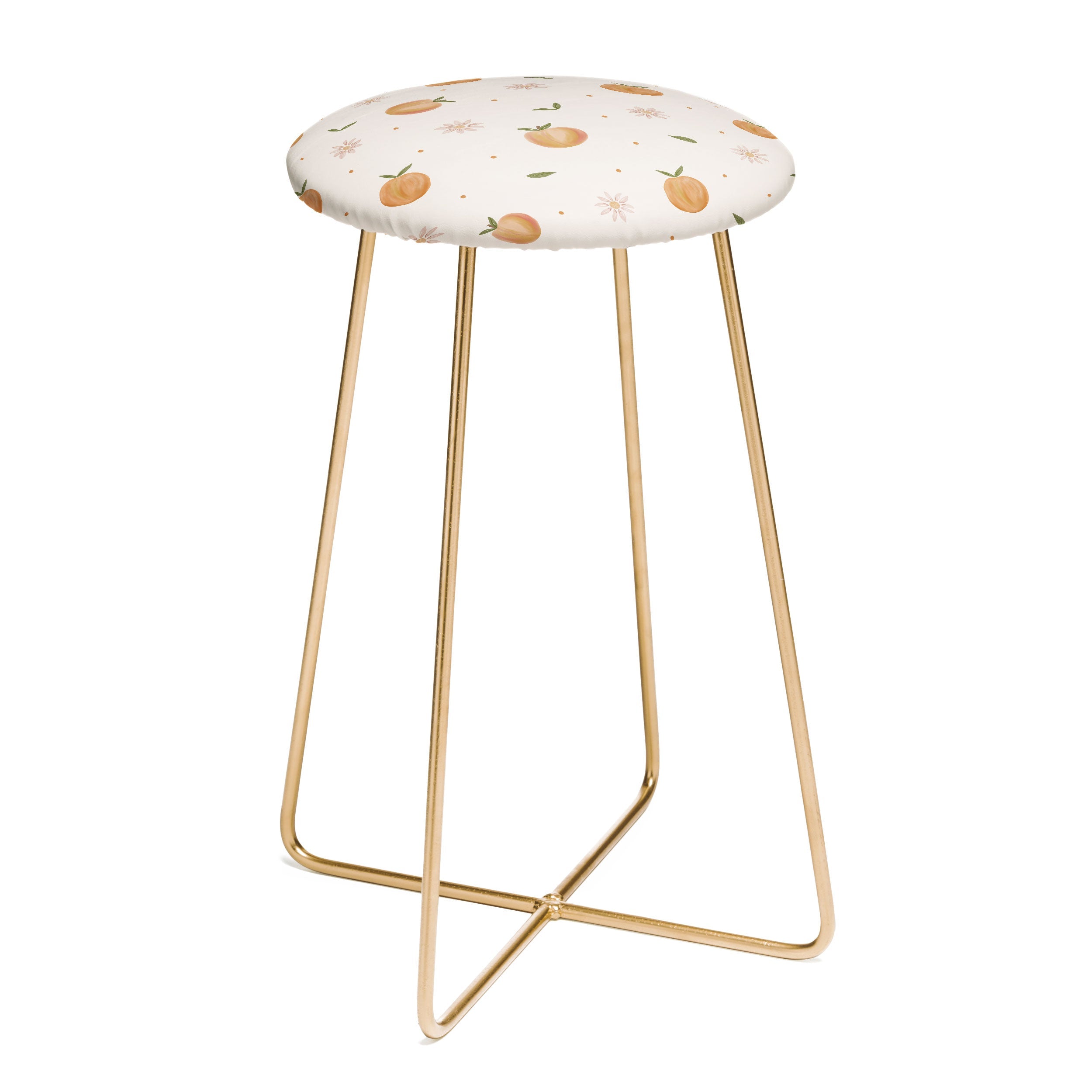Menina Lisboa Spring Peaches Counter Stool