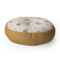 Menina Lisboa Spring Peaches Floor Pillow Round
