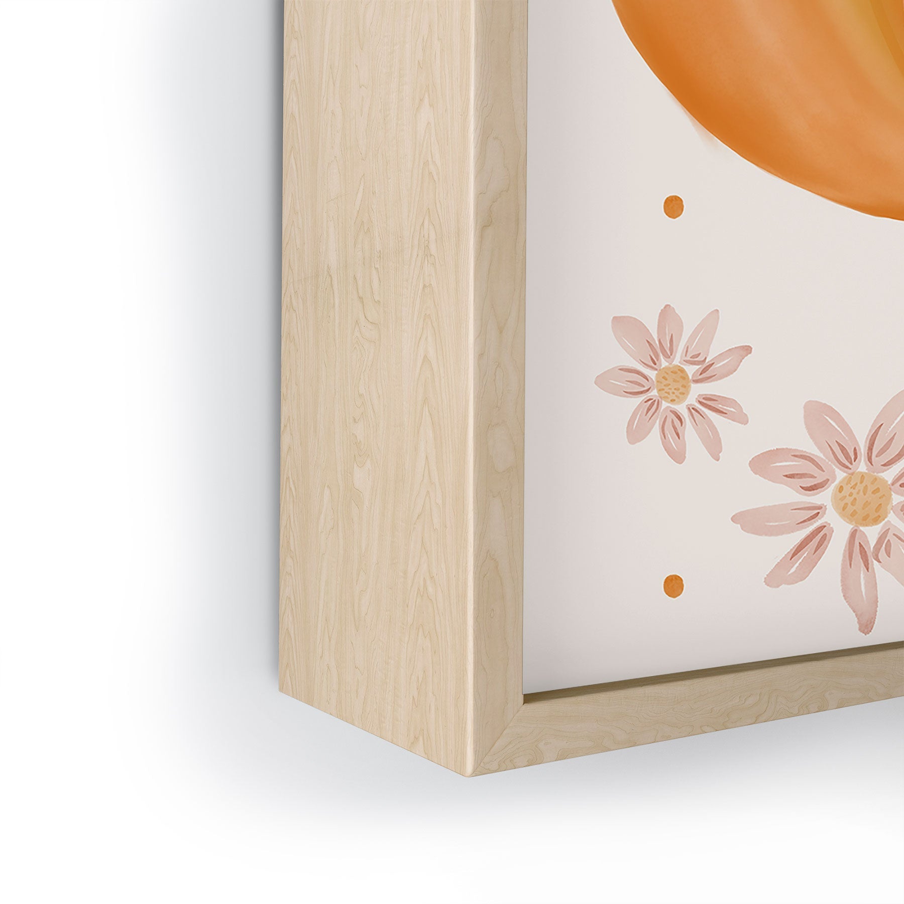 Menina Lisboa Spring Peaches Framed Mini Art Print