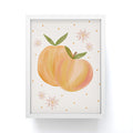 Menina Lisboa Spring Peaches Framed Mini Art Print