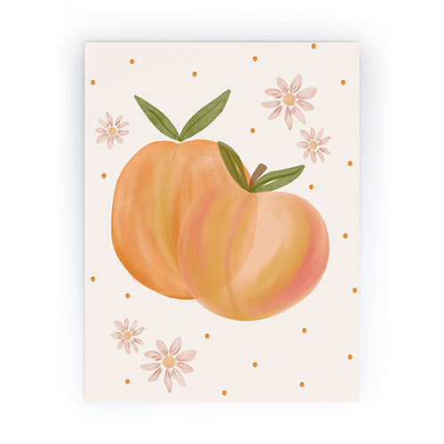Menina Lisboa Spring Peaches Mini Art Print
