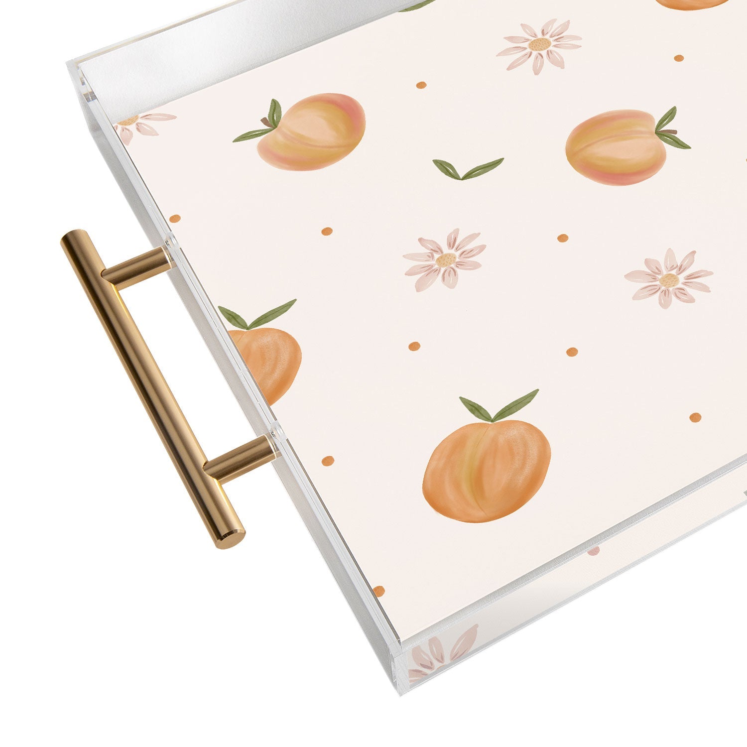 Menina Lisboa Spring Peaches Acrylic Tray