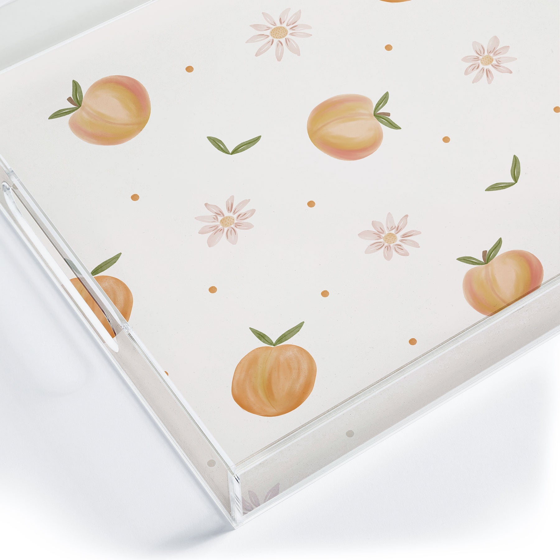 Menina Lisboa Spring Peaches Acrylic Tray