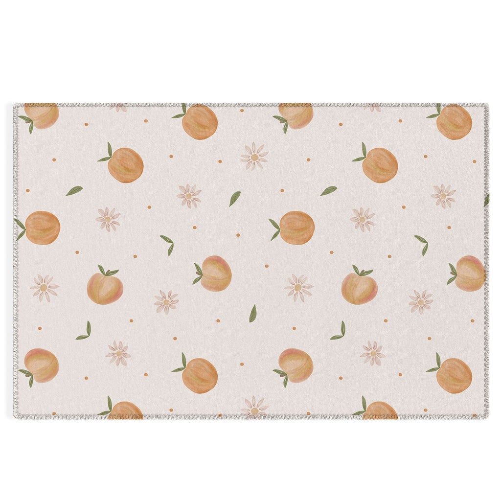 Menina Lisboa Spring Peaches Outdoor Rug
