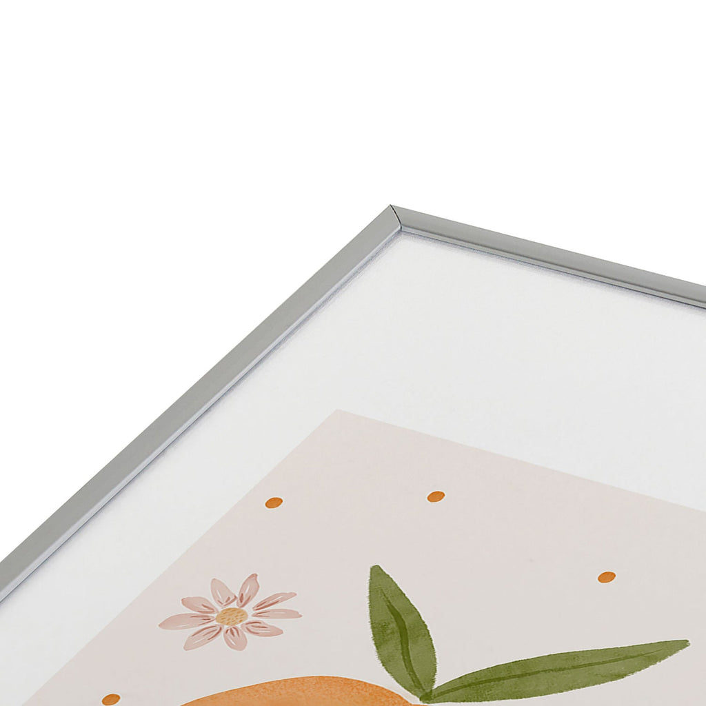 Menina Lisboa Spring Peaches Metal Framed Art Print