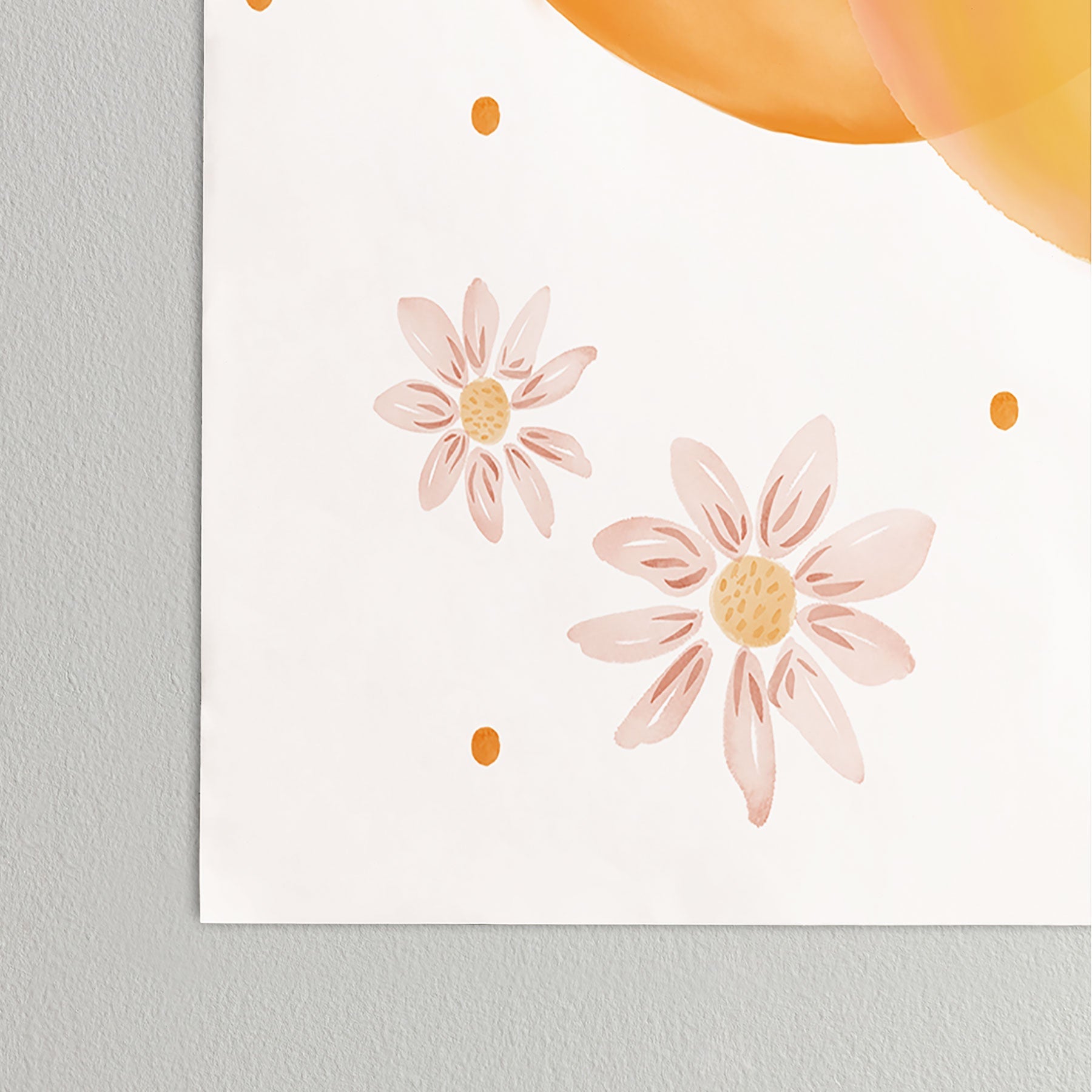 Menina Lisboa Spring Peaches Poster