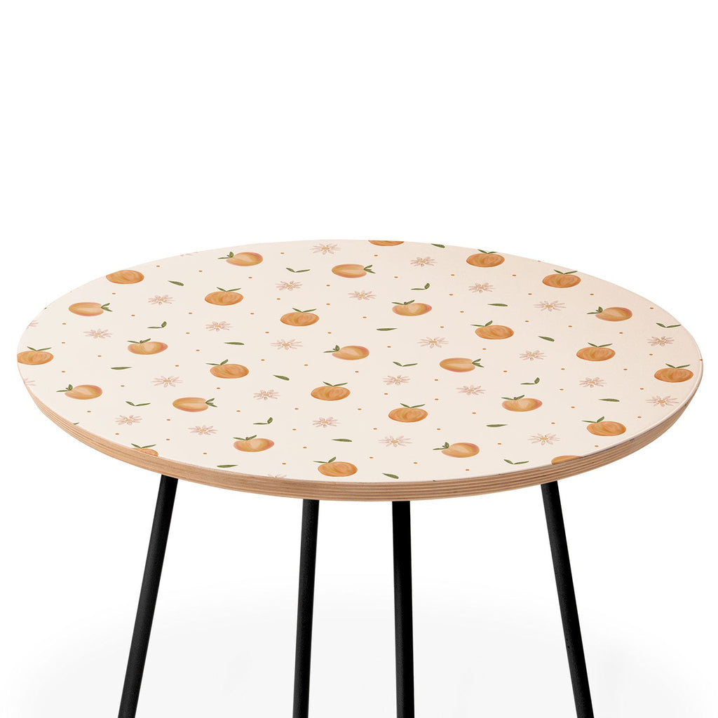 Menina Lisboa Spring Peaches Round Side Table