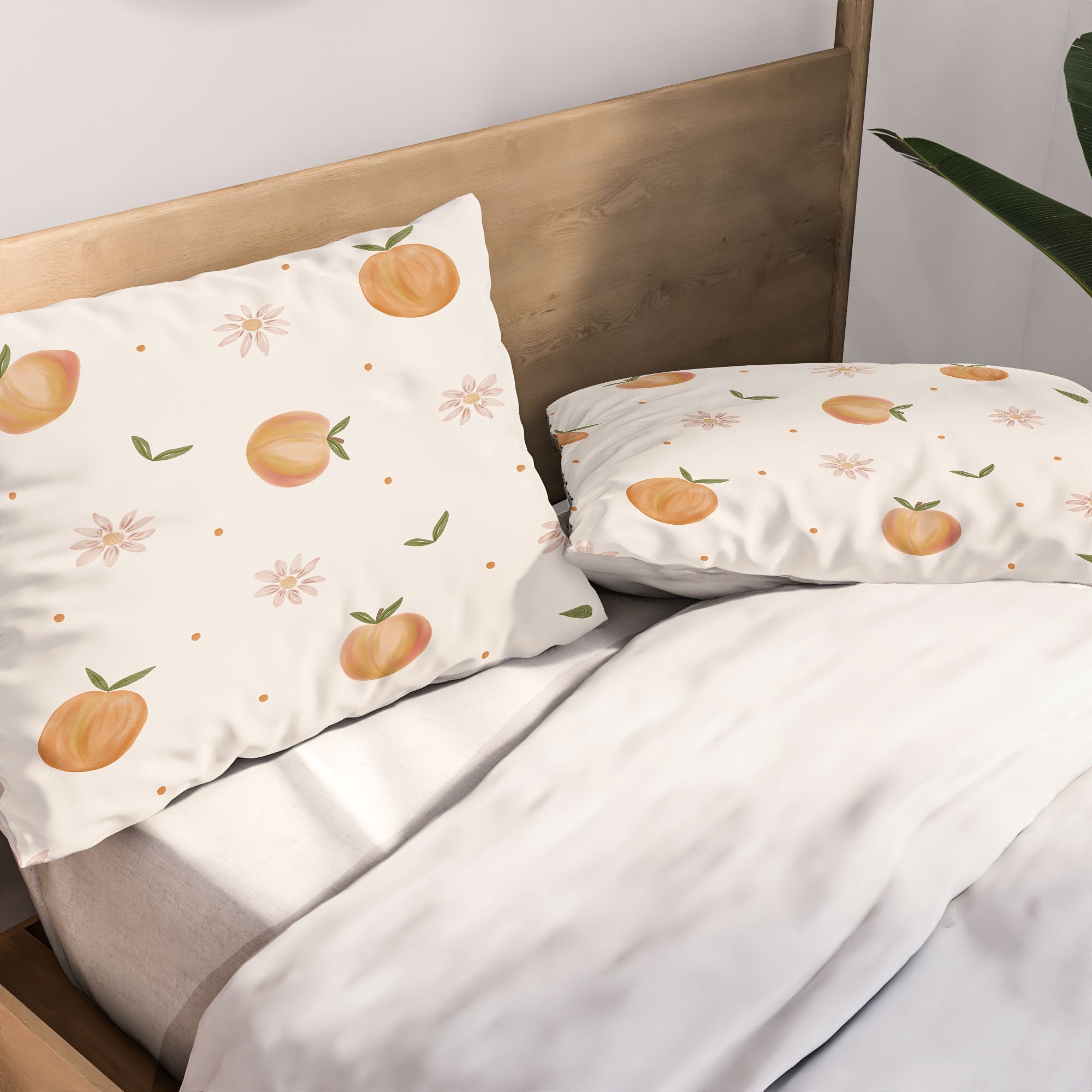 Menina Lisboa Spring Peaches Pillow Shams