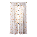 Menina Lisboa Spring Peaches Sheer Window Curtain