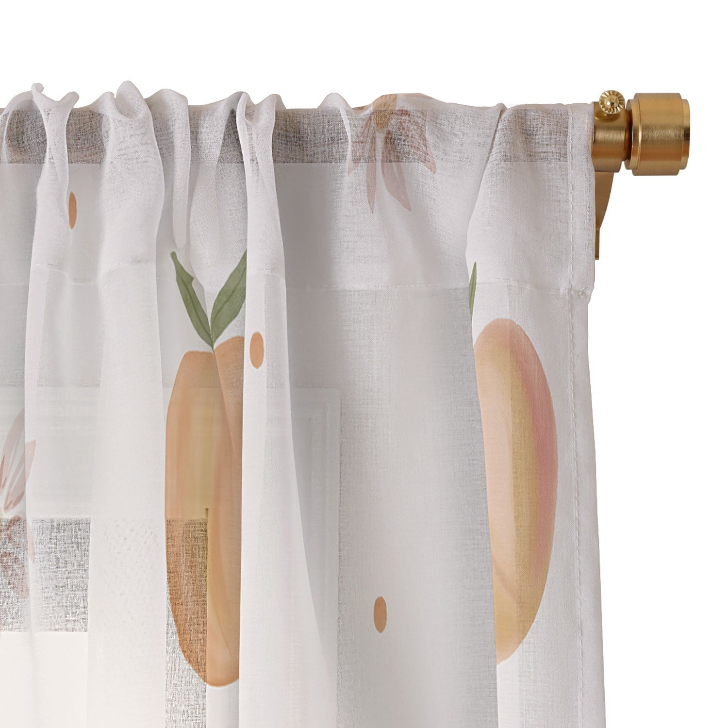 Menina Lisboa Spring Peaches Sheer Non Repeat