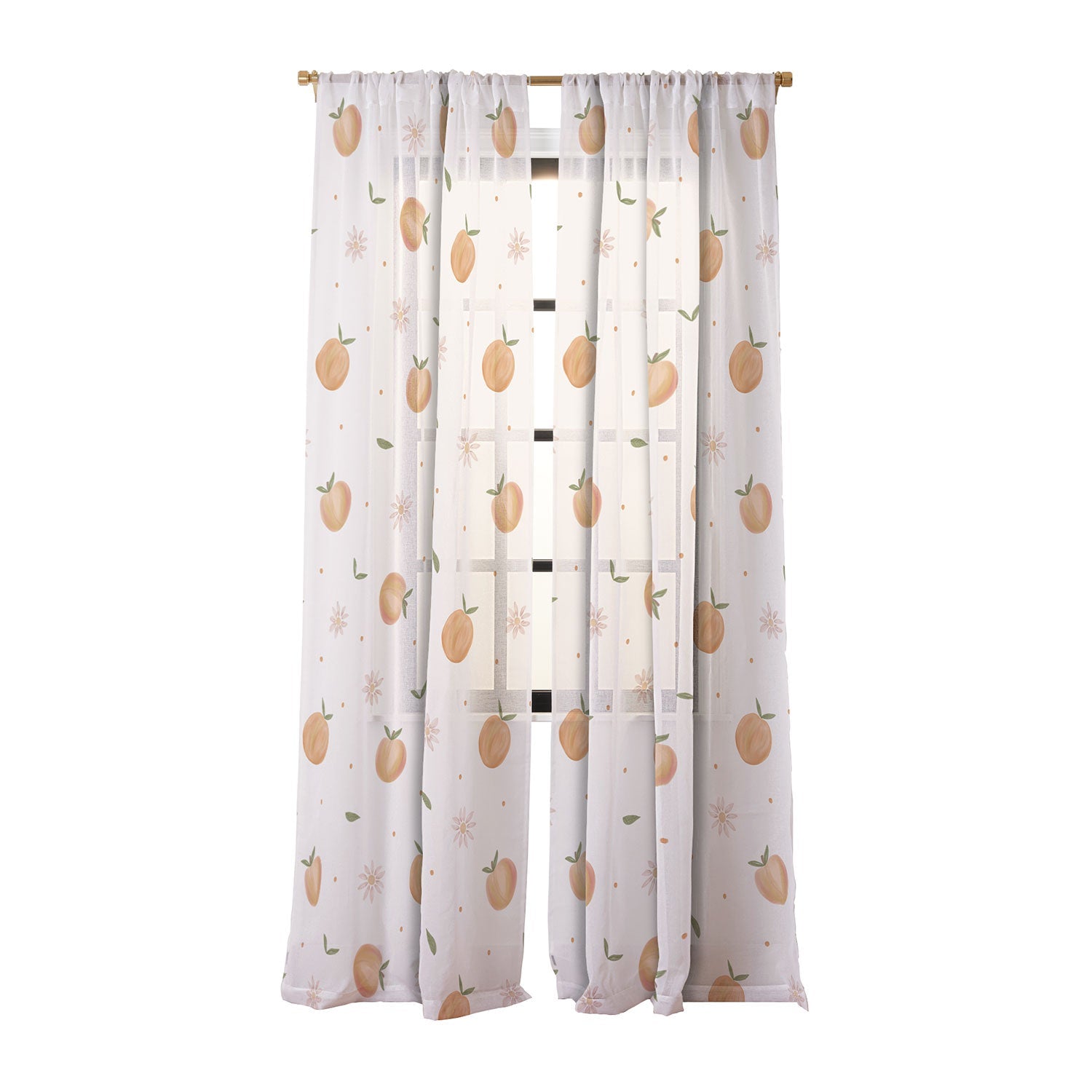 Menina Lisboa Spring Peaches Sheer Non Repeat