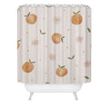 Menina Lisboa Spring Peaches Shower Curtain