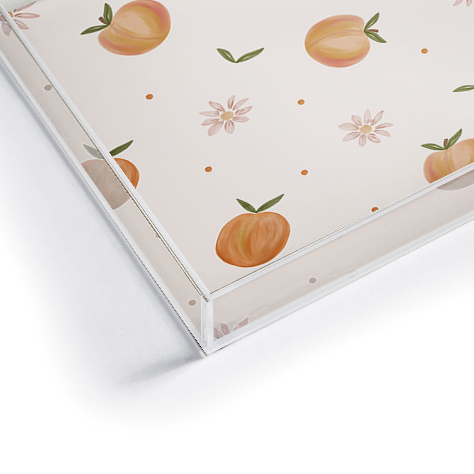 Menina Lisboa Spring Peaches Acrylic Tray