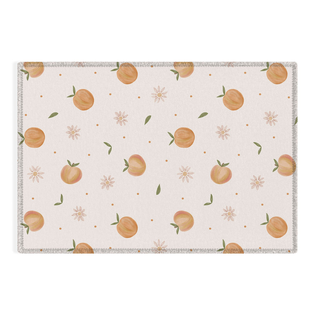 Menina Lisboa Spring Peaches Outdoor Rug