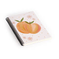 Menina Lisboa Spring Peaches Spiral Notebook