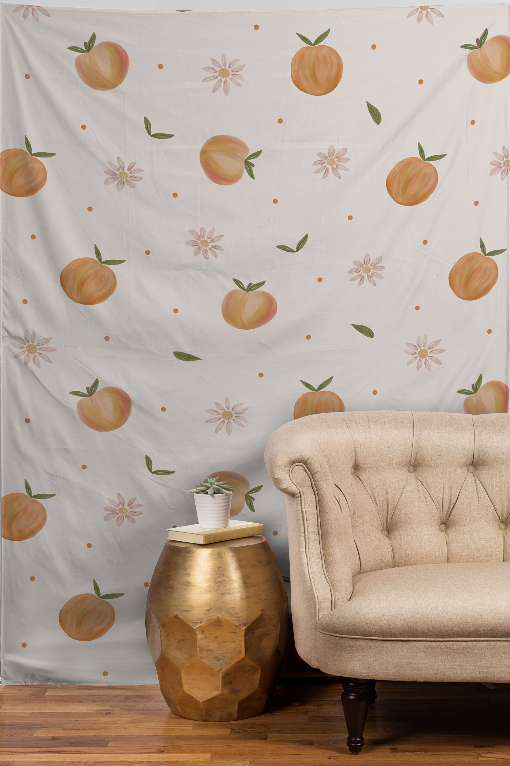 Menina Lisboa Spring Peaches Tapestry