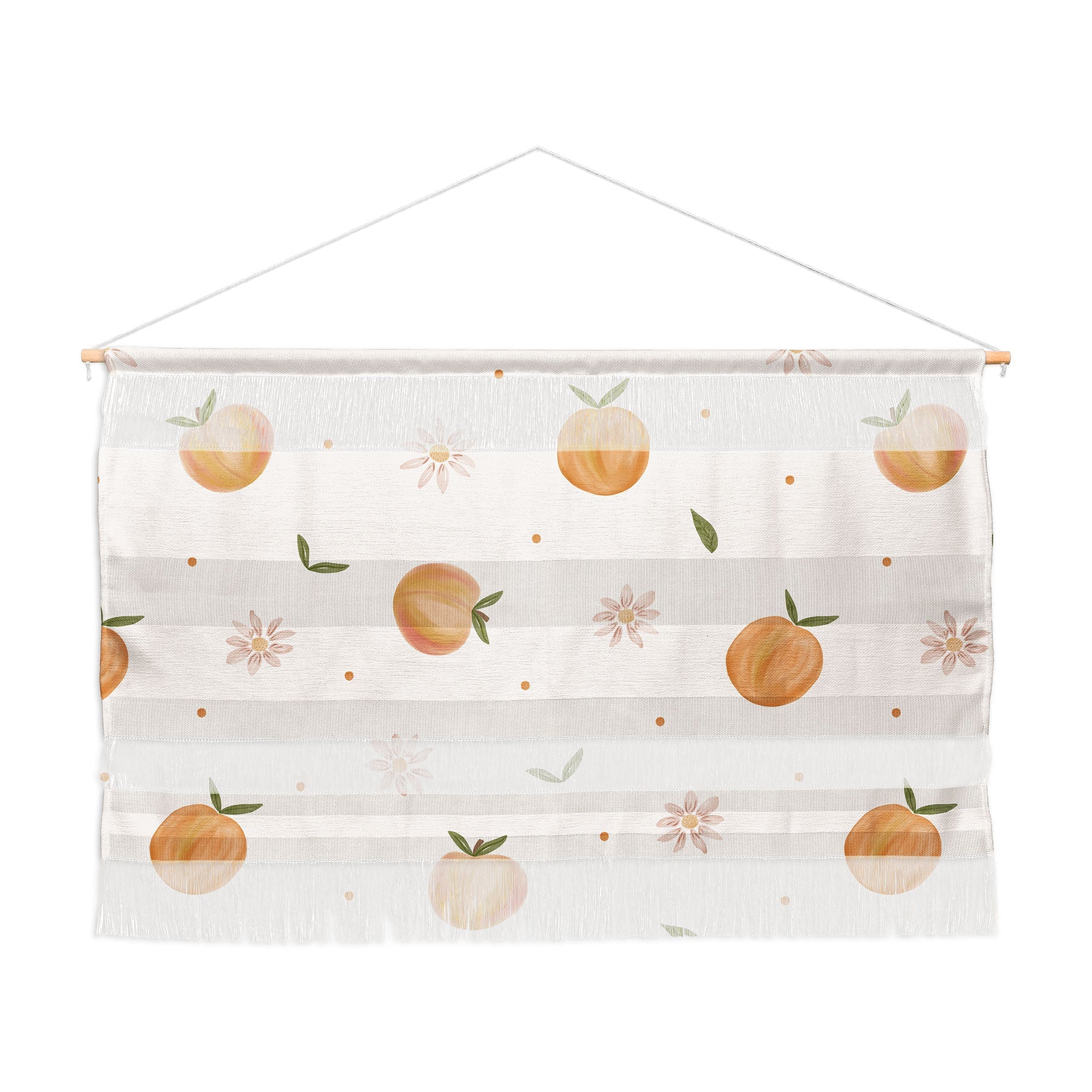 Menina Lisboa Spring Peaches Wall Hanging Landscape