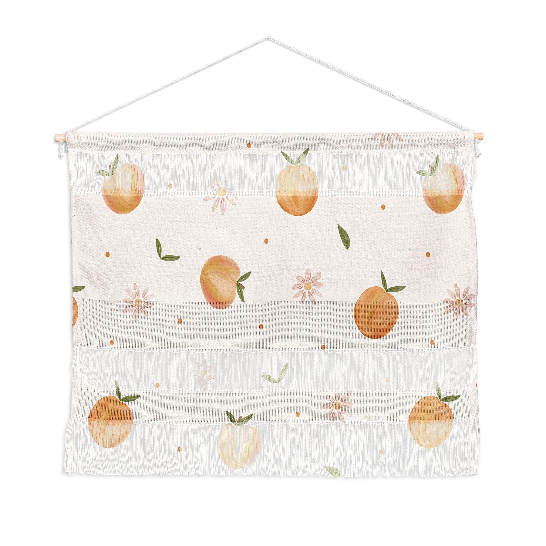 Menina Lisboa Spring Peaches Wall Hanging Landscape