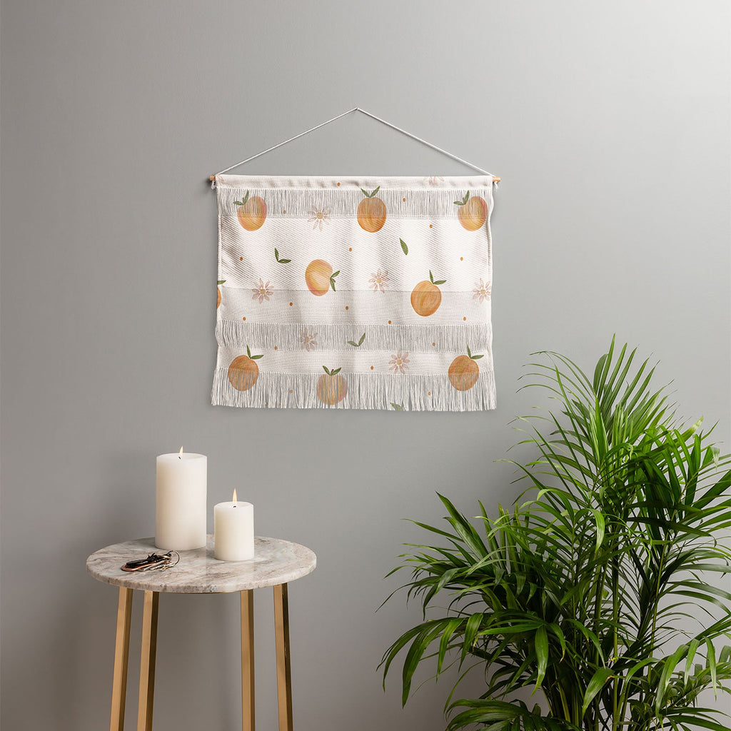 Menina Lisboa Spring Peaches Wall Hanging Landscape