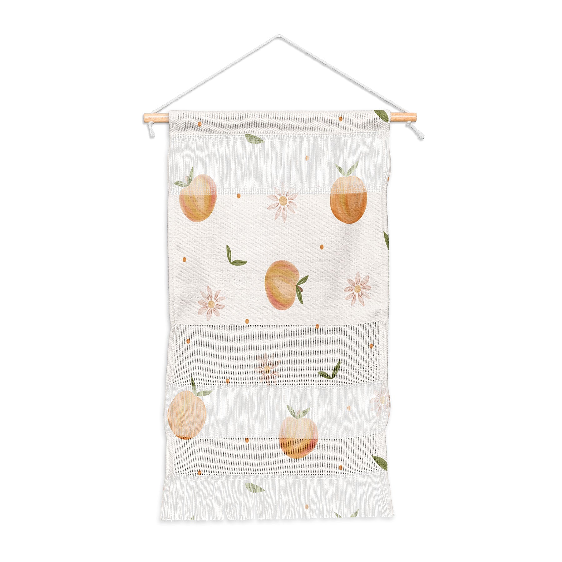 Menina Lisboa Spring Peaches Wall Hanging Portrait