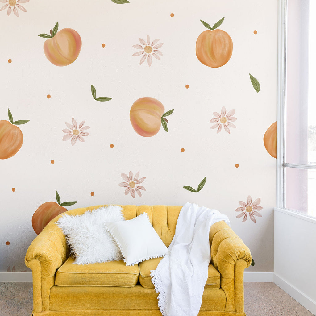 Menina Lisboa Spring Peaches Wall Mural