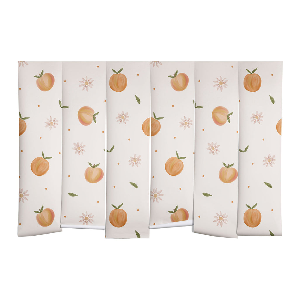 Menina Lisboa Spring Peaches Wall Mural