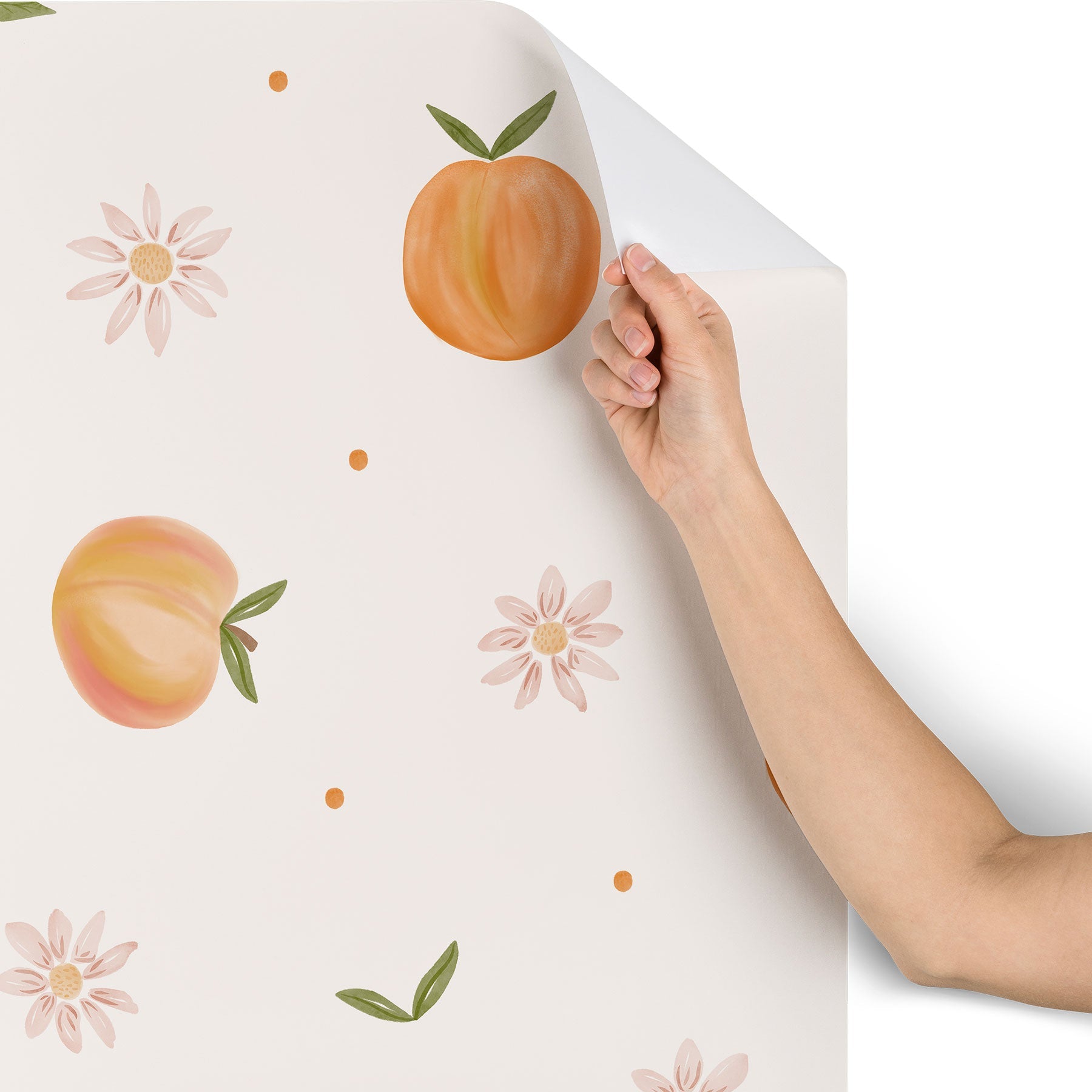 Menina Lisboa Spring Peaches Wallpaper
