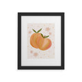 Menina Lisboa Spring Peaches Framed Art Print