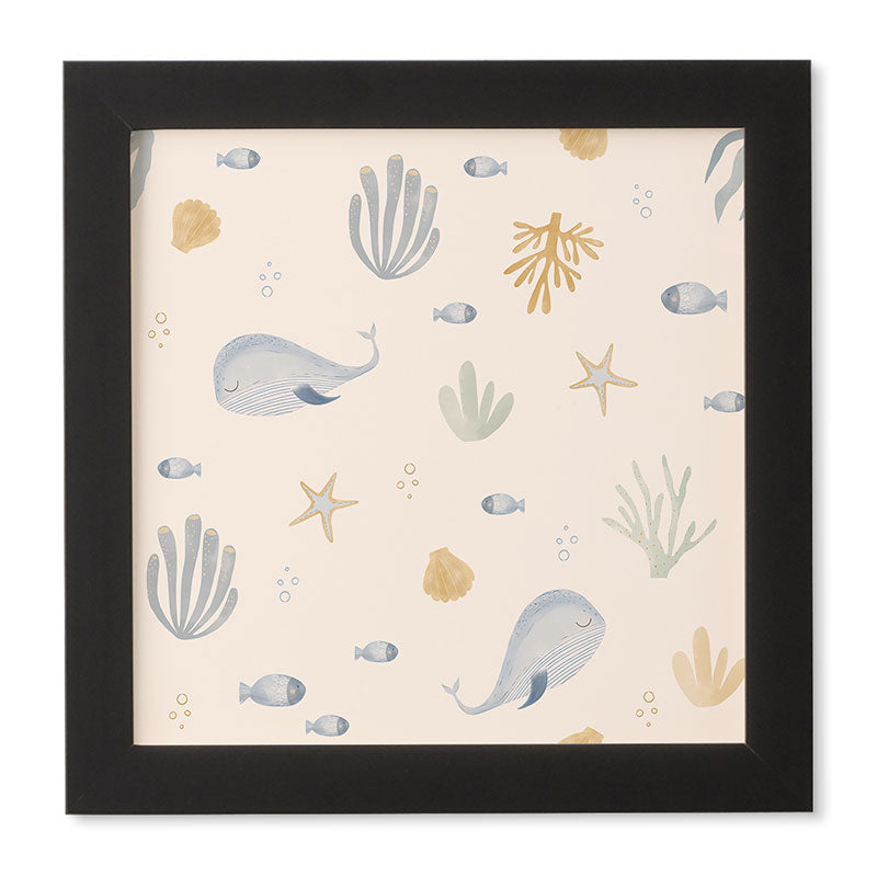 Menina Lisboa Under the Deep Sea Framed Wall Art