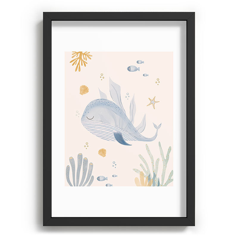 Menina Lisboa Under the Deep Sea Recessed Framing Rectangle