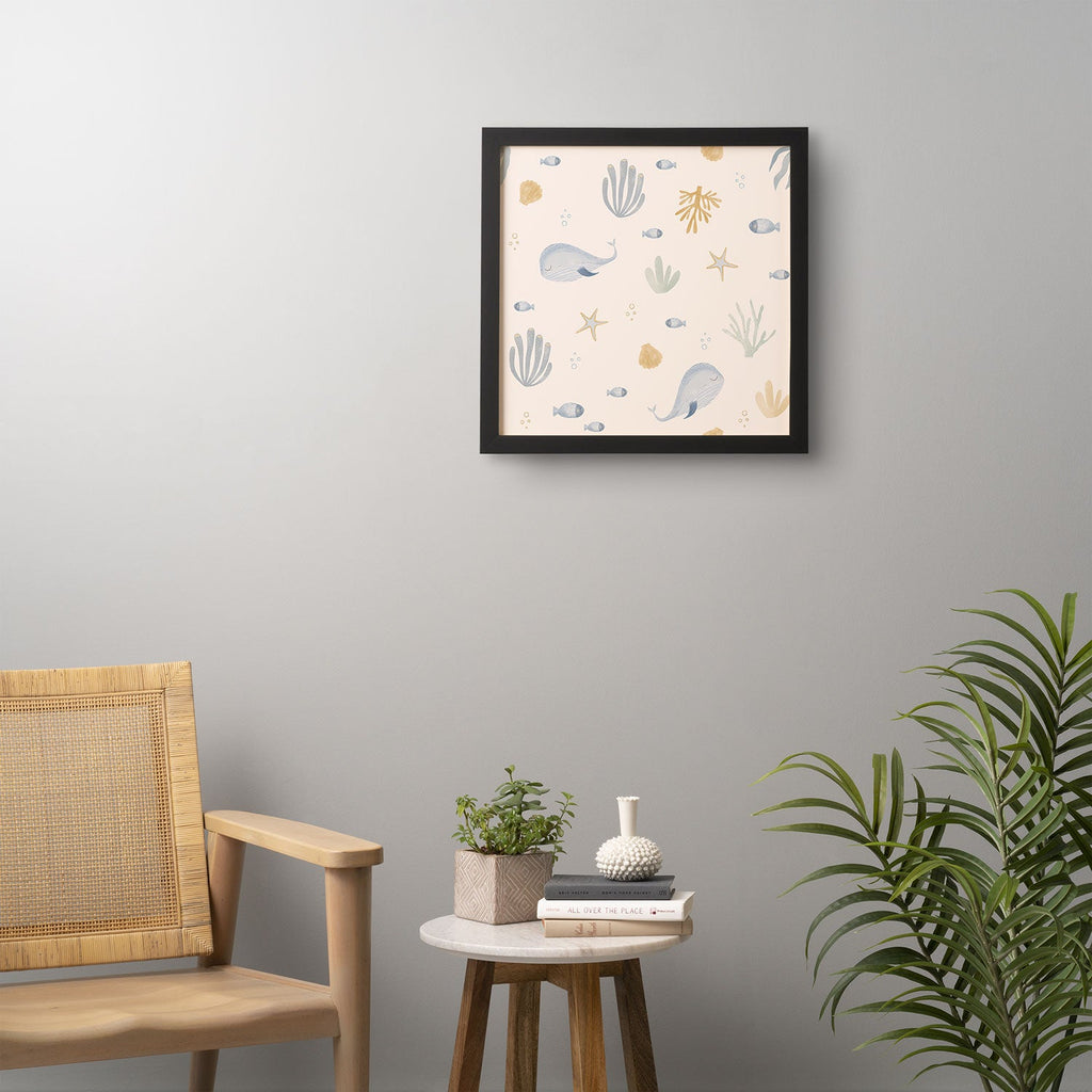 Menina Lisboa Under the Deep Sea Framed Wall Art