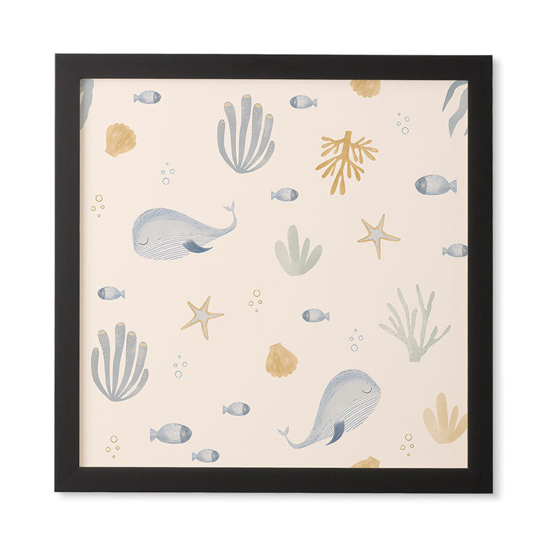 Menina Lisboa Under the Deep Sea Framed Wall Art